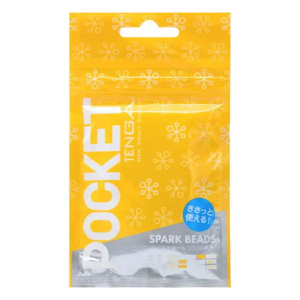 Tenga Pocket Spark Beads 實測：引爆感官的「雪花」，跳躍般的連珠衝擊
